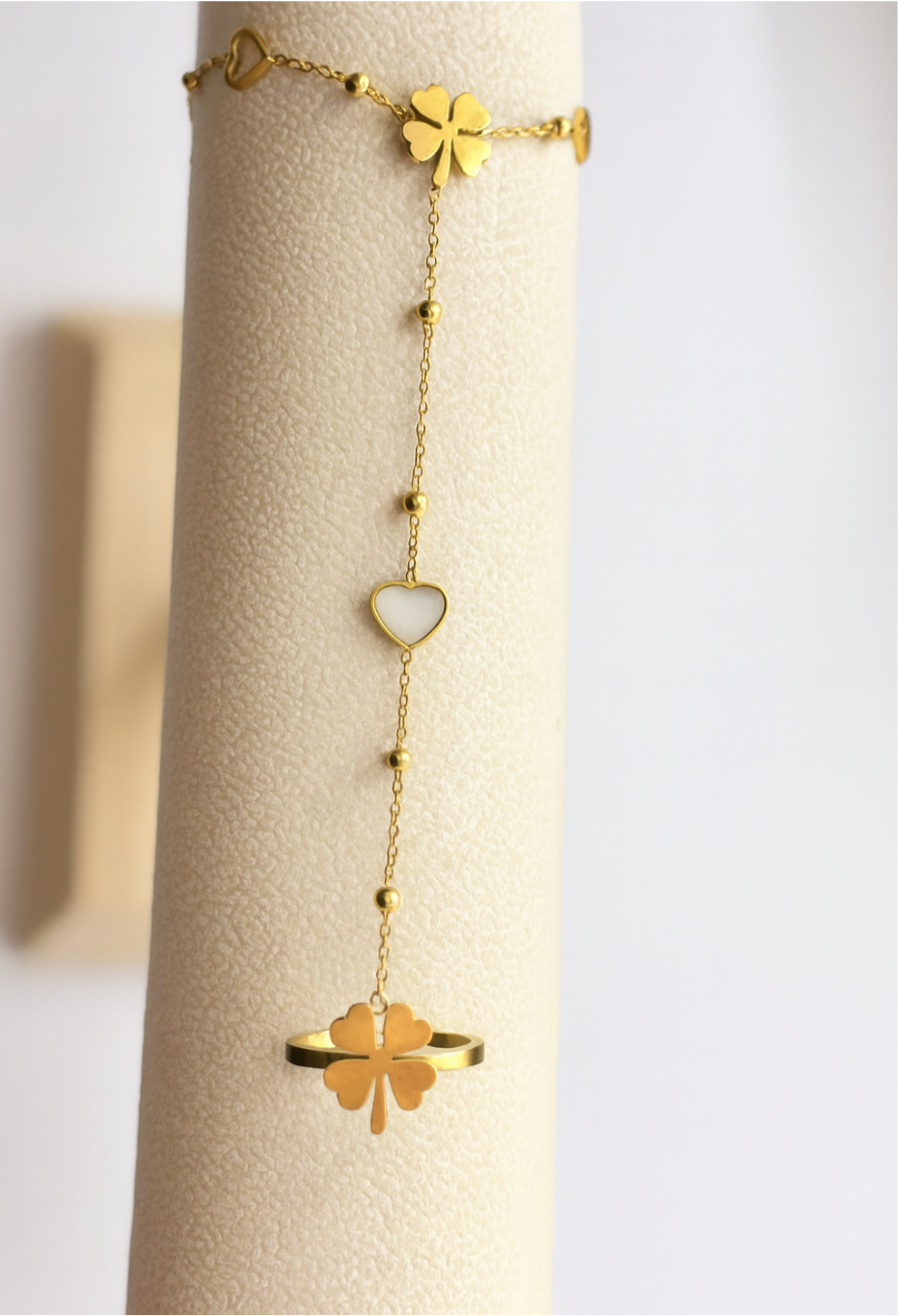 LOLA- bracelet de main- acier inoxydable