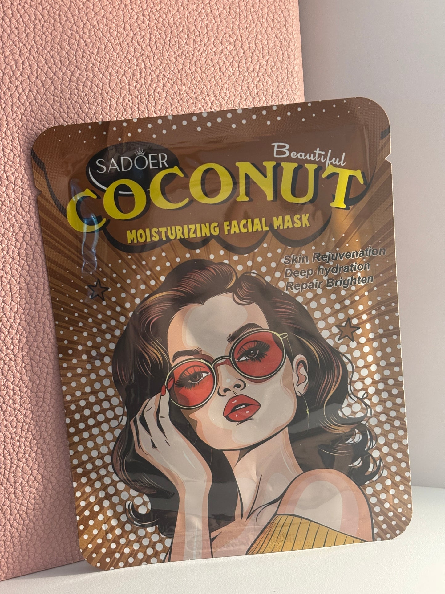 🥥Masque Visage Hydratant à la Noix de Coco – SADOER